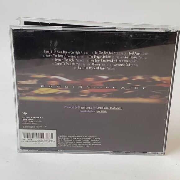 CARMAN - PASSION FOR PRAISE, VOLUME ONE [CD] - Picture 3 of 3